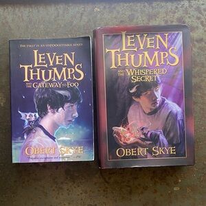 Leven Thumps Book Set-GATEWAY TO FOO Paperback & WHISPERED SECRET Hardcover